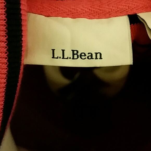 L.L.Bean Striped Pure Cotton Turtleneck. XS - Picture 3 of 4